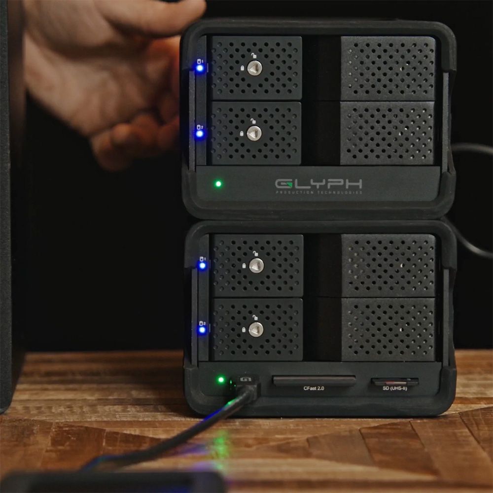 Glyph Blackbox PRO RAID 32TB, Enterprise Class, Thunderbolt 3