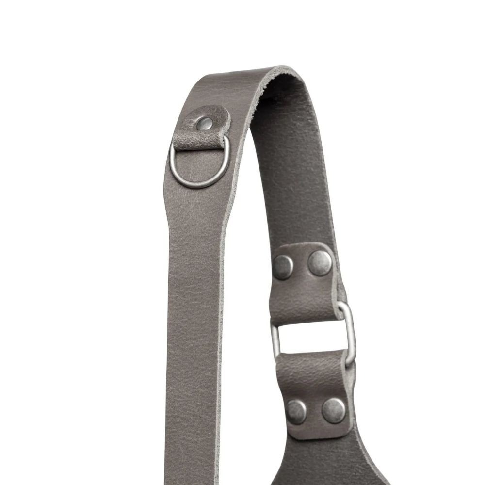 The Hantler Camera Shoulder strap Stone Gray / Old silver, Regular