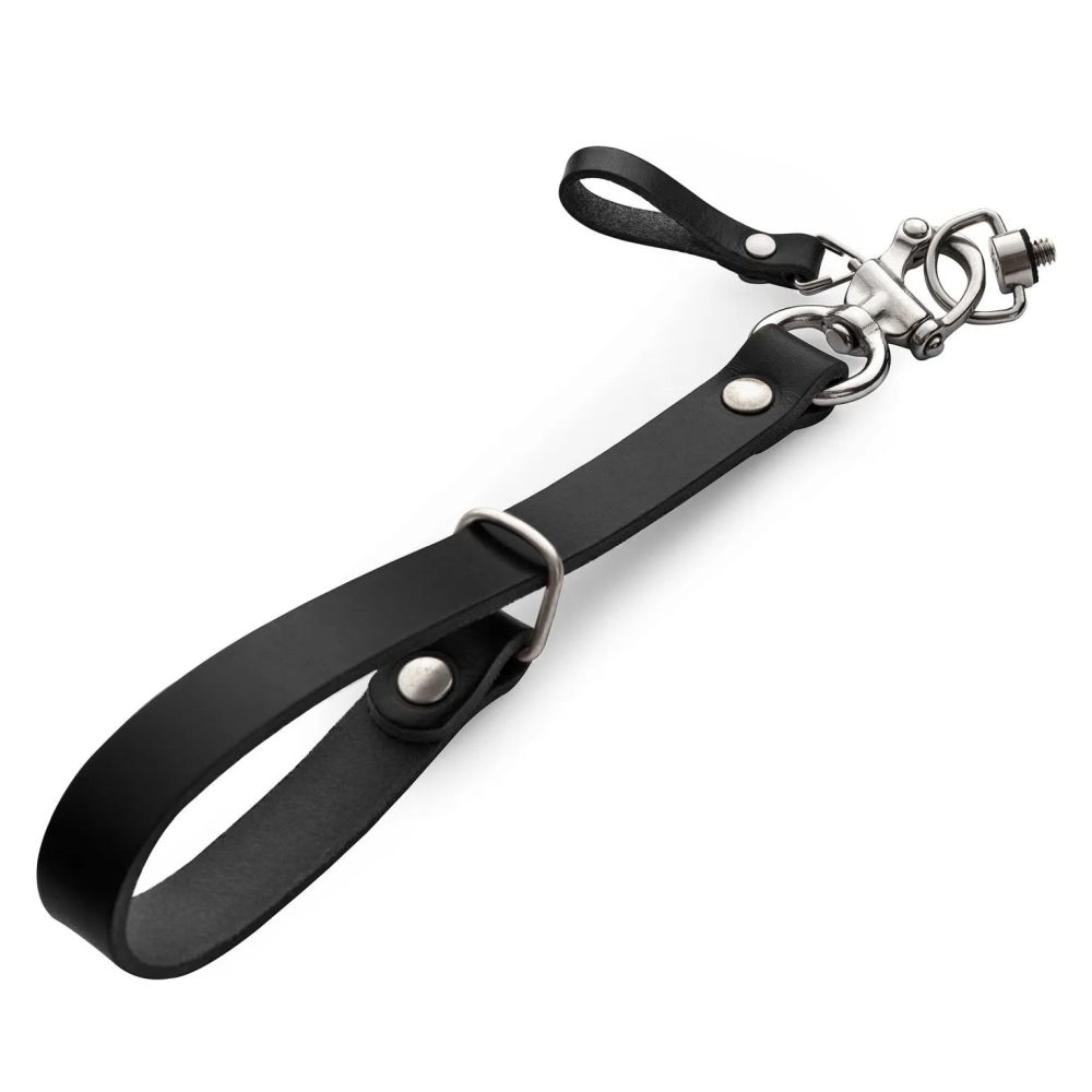 The Hantler Wrist strap - quick release black/silver