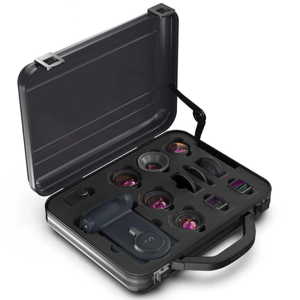 ShiftCam LensUltra Deluxe Kit ProGrip Starter Kit+Case+Obj+Filter