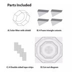 Explore Scientific Sun Catcher Solar Filter for 110-130mm telescopes