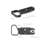 SmallRig 4439 Bottom Mount Plate for Sony Alpha 7C II / 7CR, silver