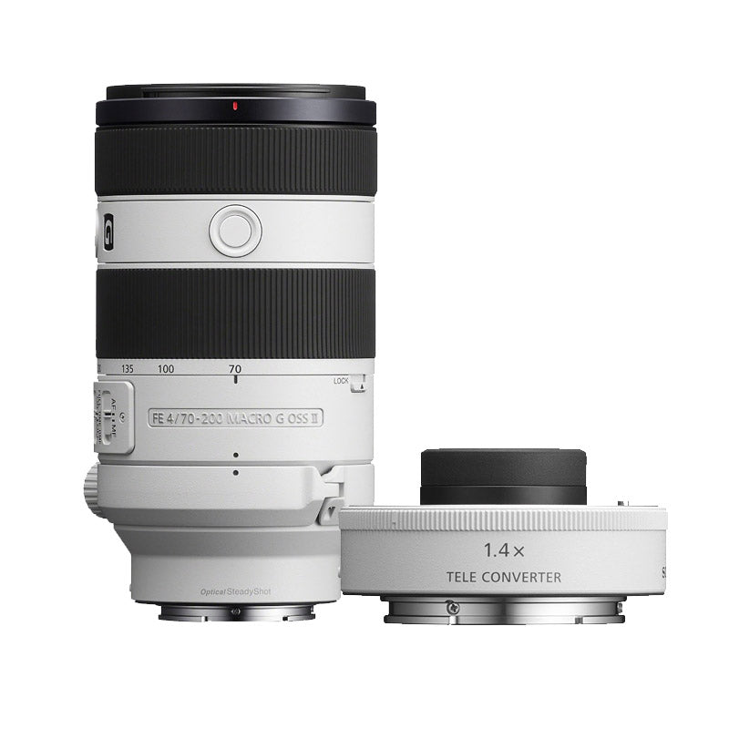 Sony FE 70-200mm f/4.0 G OSS II + Sony E-Mount 1.4x Teleconverter