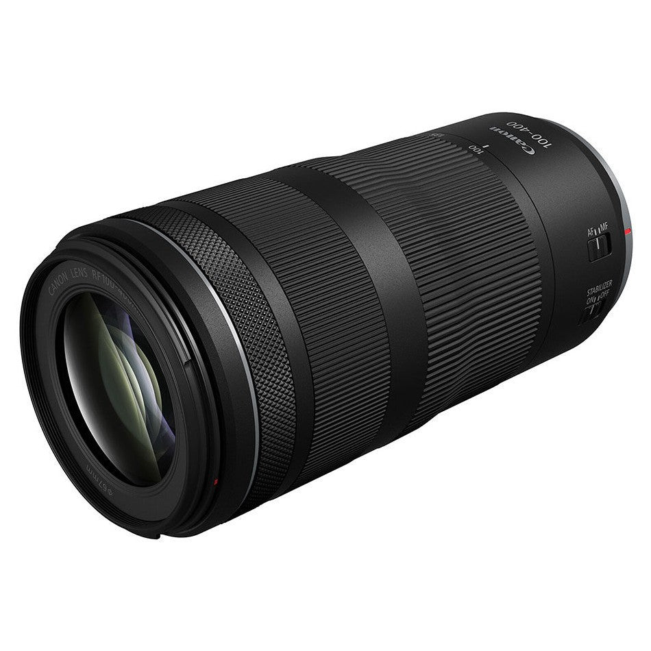 Canon EOS R100 + RF-S 18-45mm IS STM + RF 100-400mm f/5.6-8 IS USM