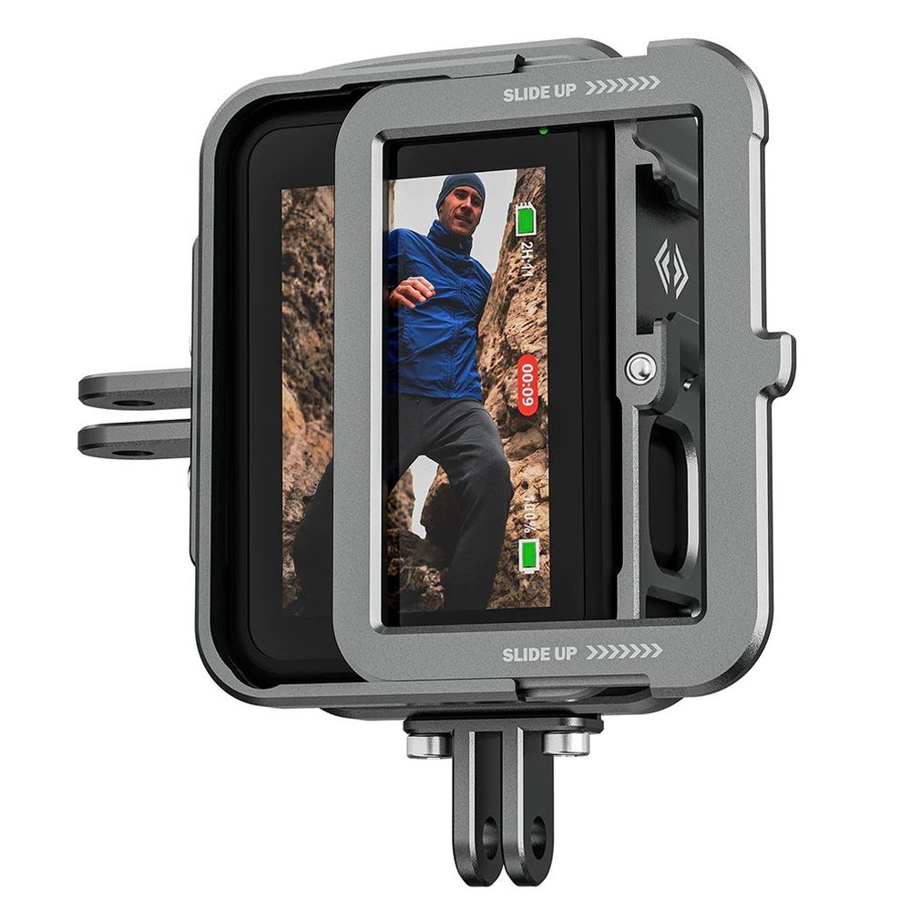 Telesin Metal cage for GoPro 9/10/11/12, horizontal+vertical