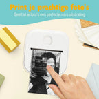Pora&Co Mini photo printer for smartphone, white