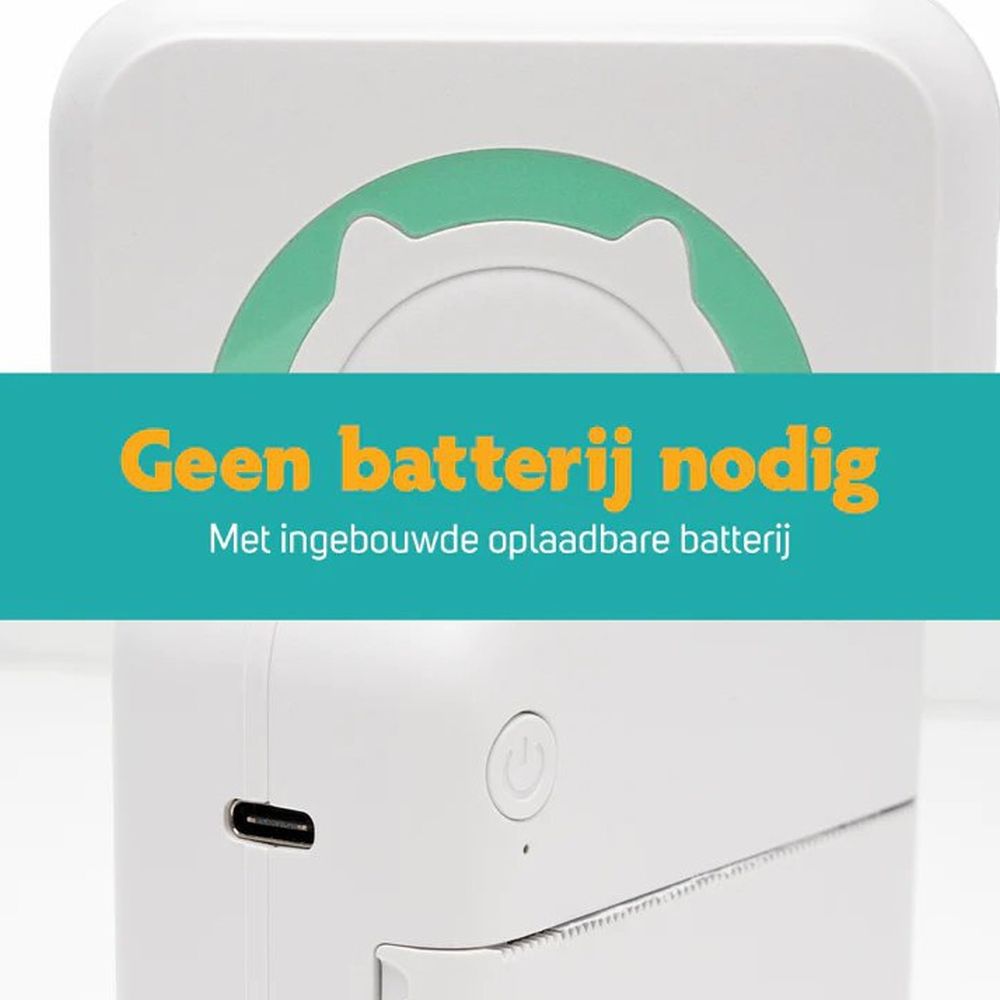 Pora&Co Mini photo printer for smartphone, green