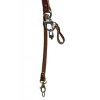 The Hantler Camera Shoulder strap Brandy / Old silver, Regular