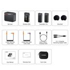 Comica 2.4G Mini Wireless Microphone - 2 transmitters + charging case