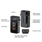 Comica 2.4G Mini Wireless Microphone - 2 transmitters + charging case