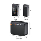 Comica 2.4G Mini Wireless Microphone - 2 transmitters + charging case