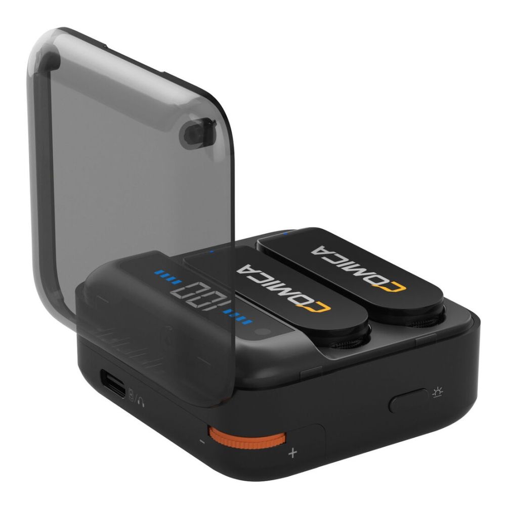 Comica 2.4GHz Wireless smartphone microphone 2 transmitters USB-C
