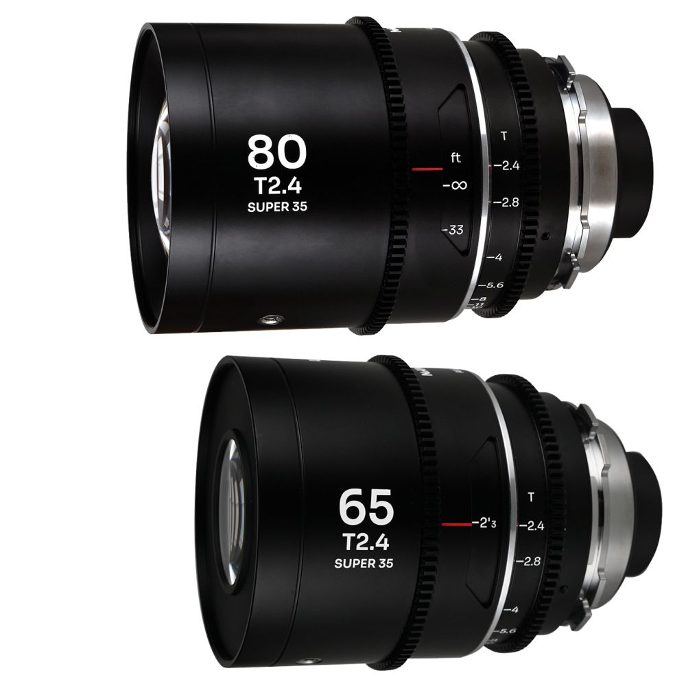 Laowa Nanomorph S35 Bundle (65mm, 80mm) (Silver) PL-EF