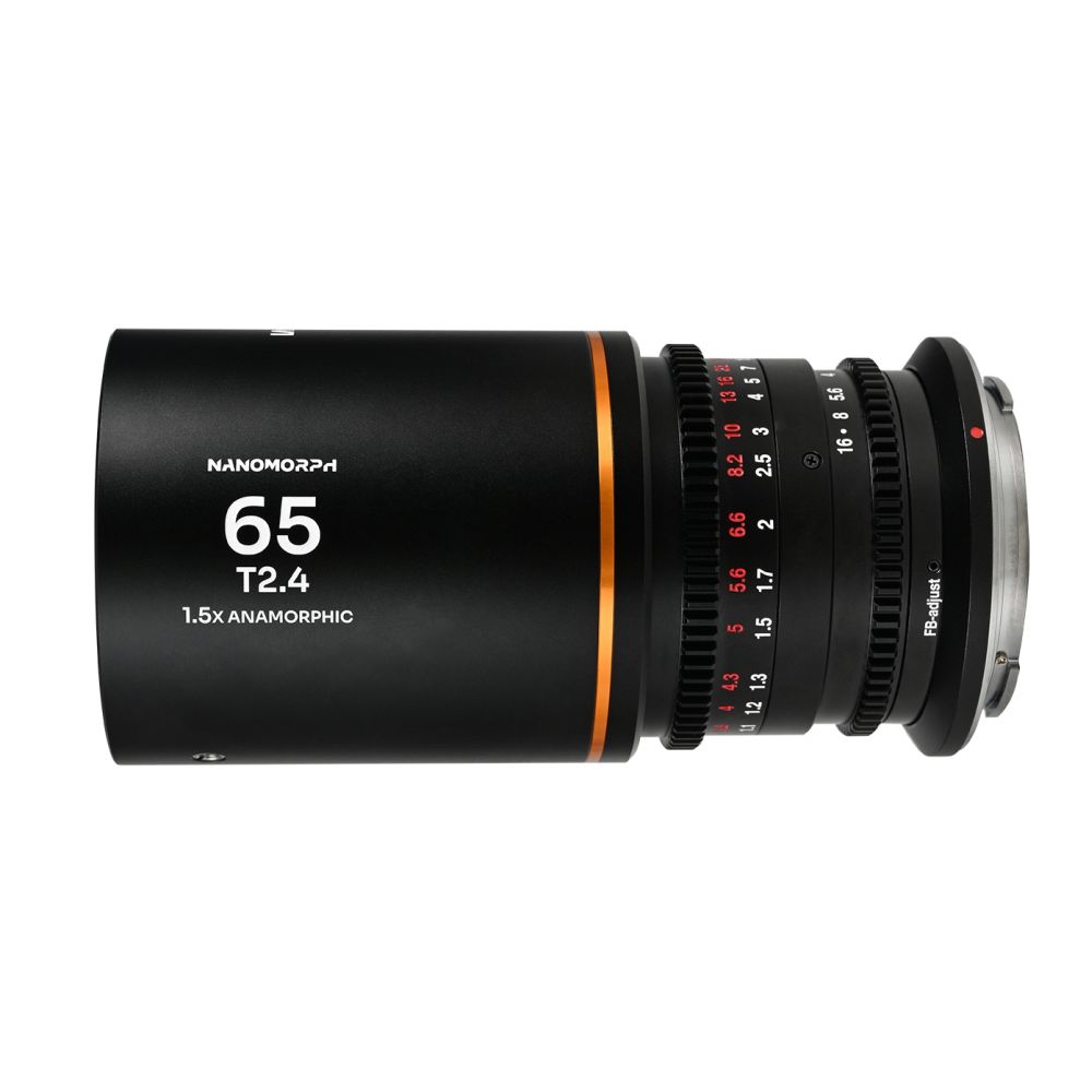 Laowa Nanomorph 65mm T2.4 1.5x S35 (Amber) Canon RF