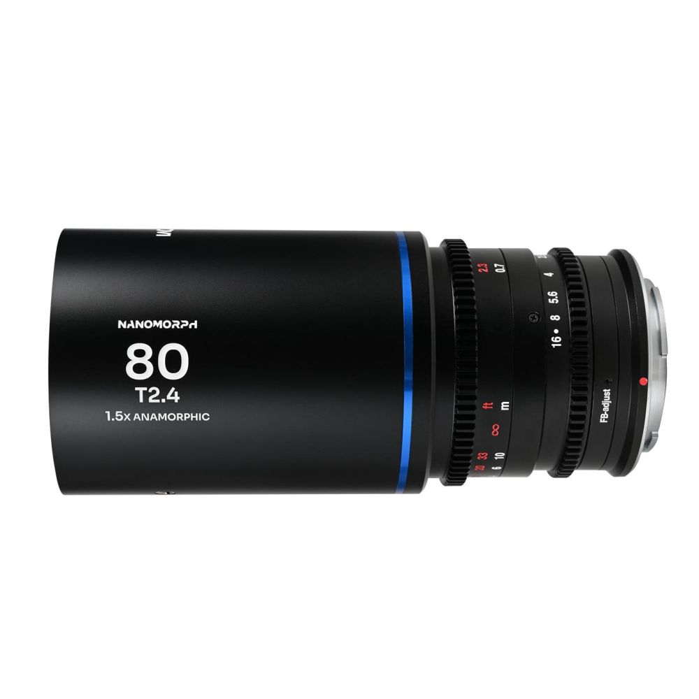 Laowa Nanomorph 80mm T2.4 1.5x S35 (Blue) Nikon Z