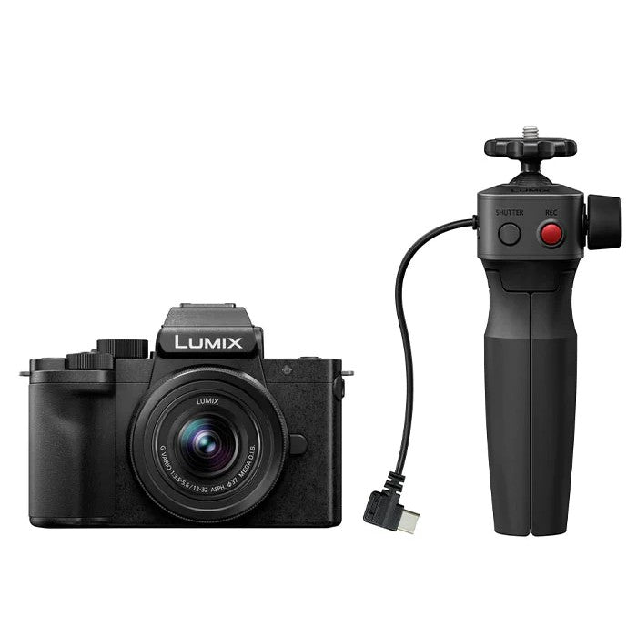 Panasonic Lumix DC-G100D + G Vario 12-32mm f/3.5-5.6 + DMW-SHGR2 tripod