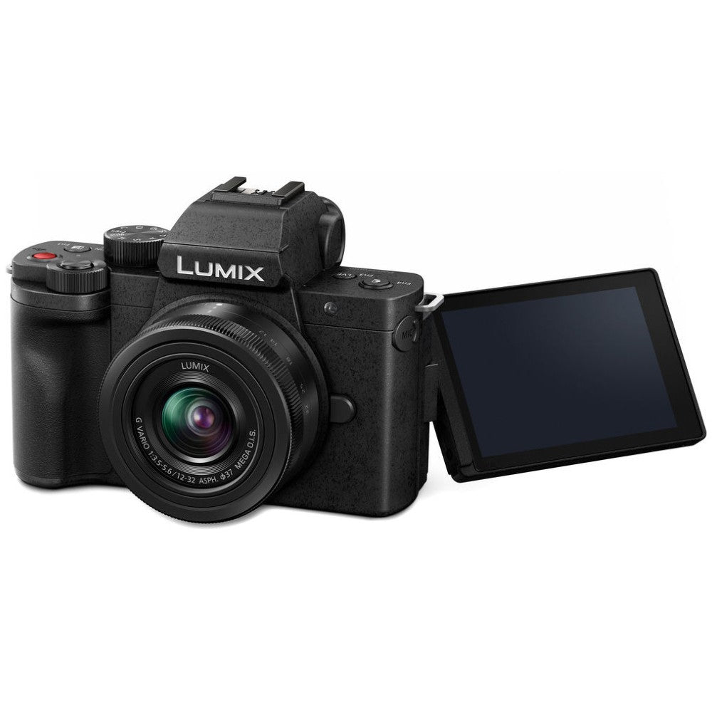 Panasonic Lumix DC-G100D + G Vario 12-32mm f/3.5-5.6 + DMW-SHGR2 tripod