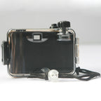 anTON K1 film camera with underwater housing, black