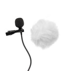 Caruba Windjammer / Deadcat for Lavalier white