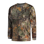 Stealth Gear T-Shirt Long Sleeve Camo Forest Print, Size M
