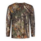 Stealth Gear T-Shirt Long Sleeve Camo Forest Print, Size M