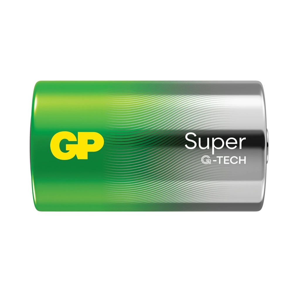 GP Super Alkaline D Mono battery large rod, blister 2