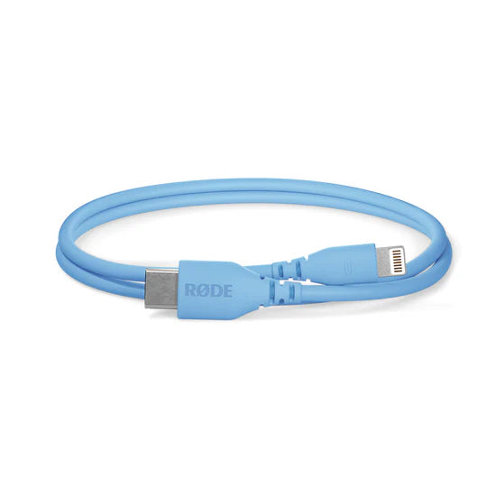 RØDE SC21 30cm USB-C to Lightning Cable, Blue