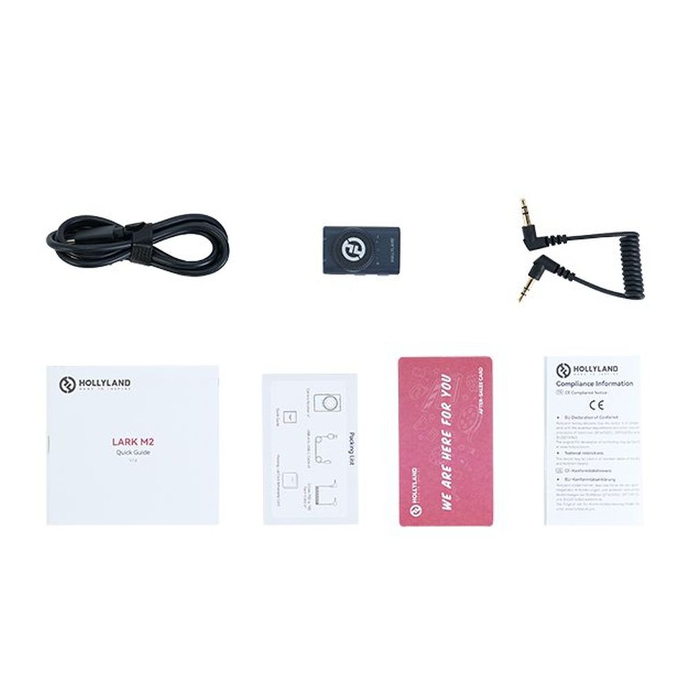 Hollyland LARK M2 camera receiver (Shine Charcoal)