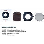 Kase K150P III Nikon 14-24 CPL KIT Holder+CPL+Bag