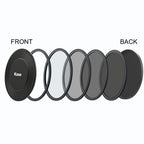 Kase Magnetic filter/lens cap back 82mm