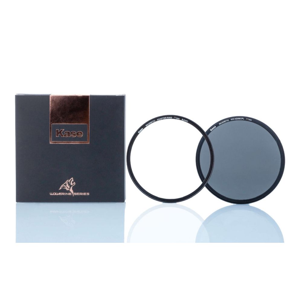 Kase Wolverine Magnetic ND8 + CPL Filter 77mm