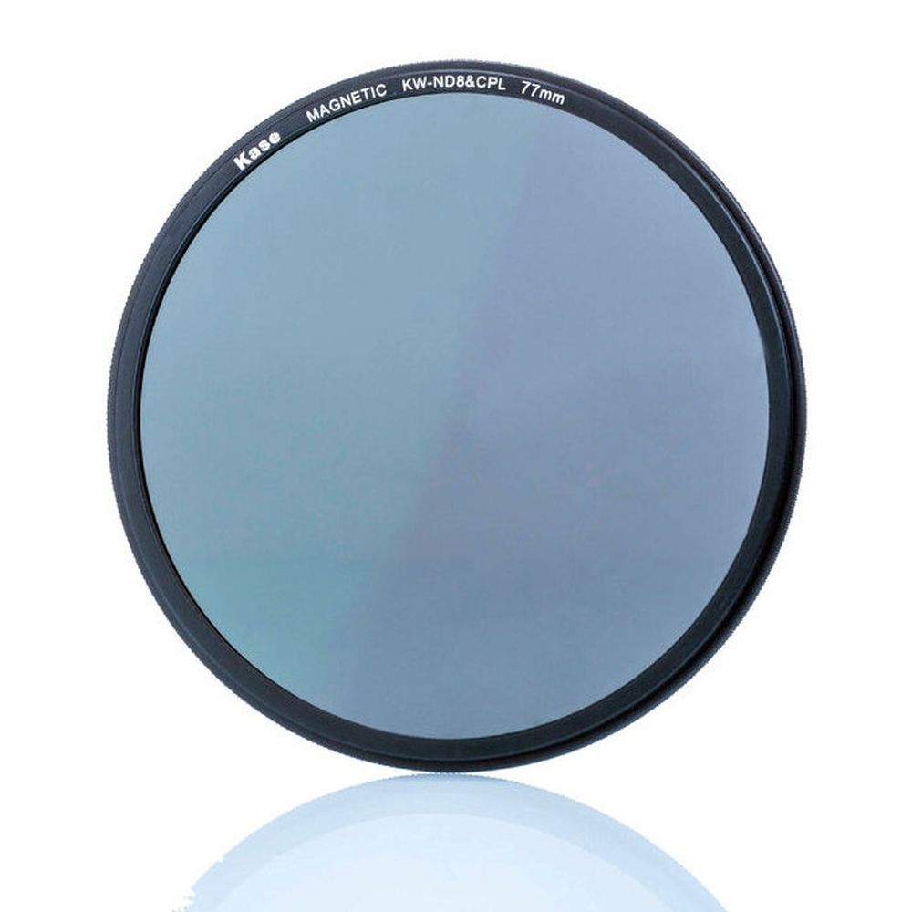Kase Wolverine Magnetic ND8 + CPL Filter 77mm