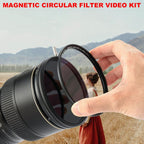 Kase Video Kit VND-CPL with Black Mist Filter 82mm
