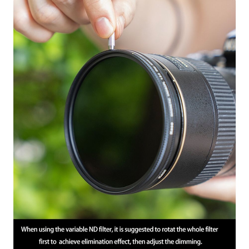 Kase Video Kit VND-CPL with White Mist Filter 77mm