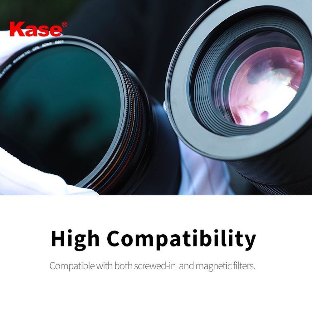 Kase Revolution Magnetic Inlaid Ring 77-82mm