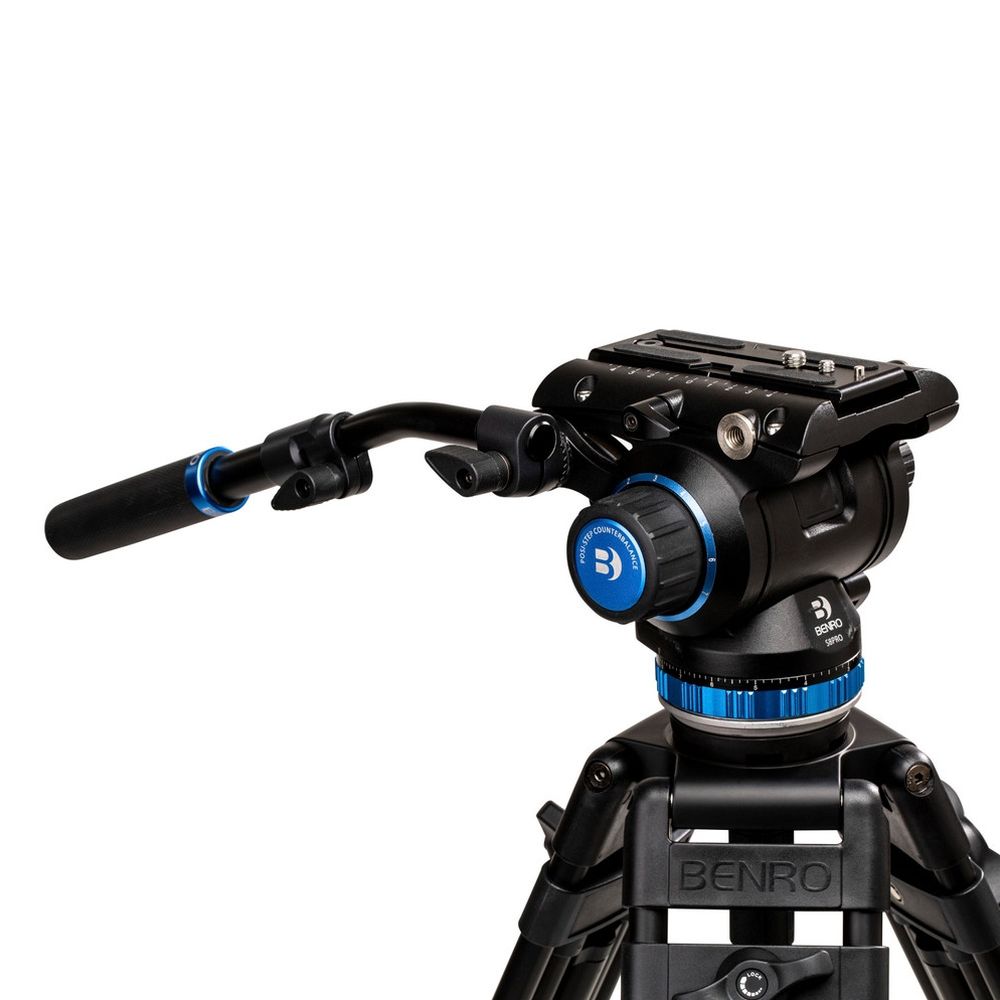 Benro A673TM aluminium Dual Tube Video Tripod with S8PRO Video Head