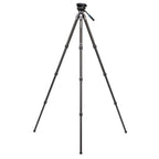 Benro Tortoise Carbon Tripod with S4PRO Video Head 34C Levelling Base
