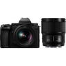 Panasonic Lumix DC-S5 IIX body + Lumix S 20-60mm f/3.5-5.6 + Lumix S 35mm f/1.8