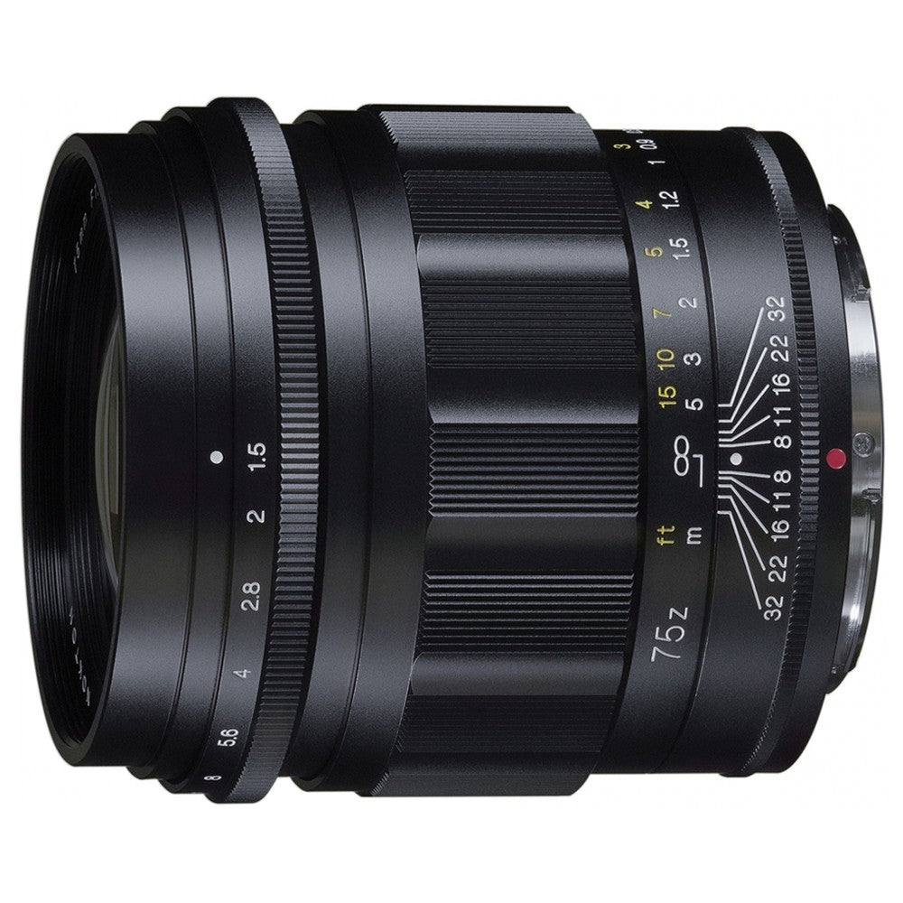 Voigtländer Nokton 75mm f/1.5 Nikon-Z mount Aspherical, Black