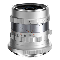 Thypoch Simera Full-frame 28mm f/1.4 for Canon-RF mount, Silver