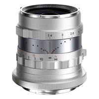 Thypoch Simera Full-frame 28mm f/1.4 for Fujifilm-X mount, Silver