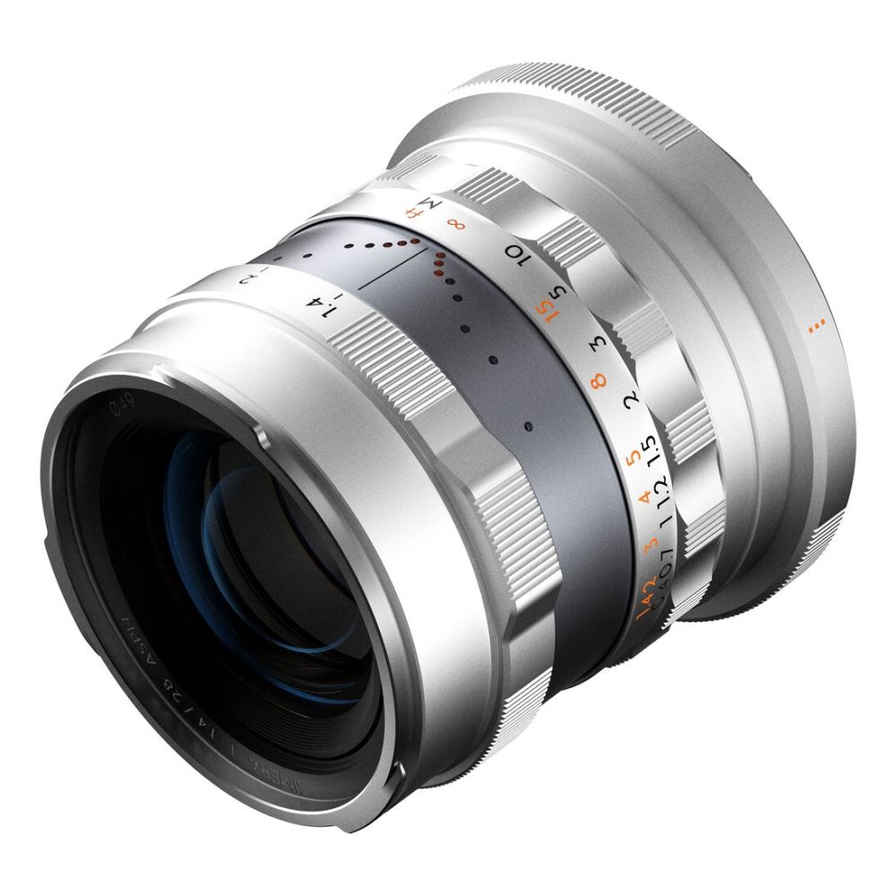 Thypoch Simera Full-frame 28mm f/1.4 for Fujifilm-X mount, Silver