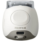 Fujifilm INSTAX PAL digital camera, Milky White + printer SQUARE Link, White