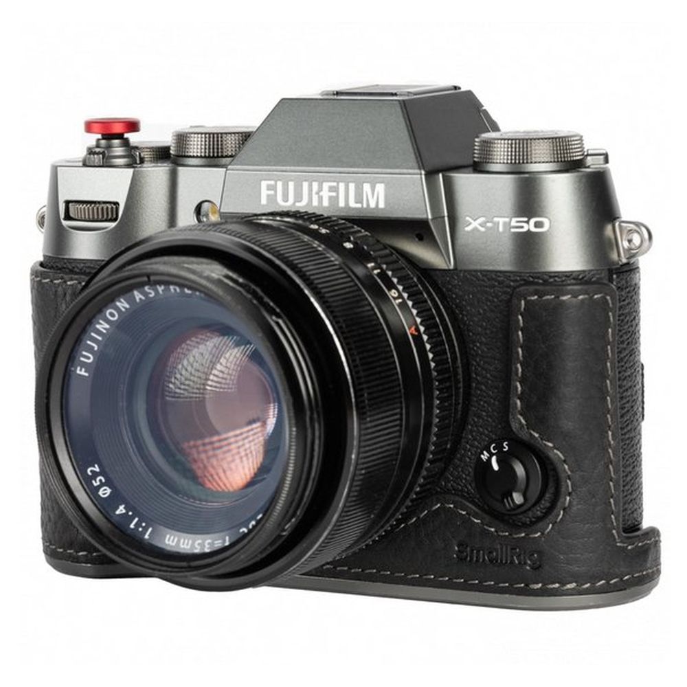 SmallRig Leather halfcase kit for Fujifilm X-T50 (black) 4709