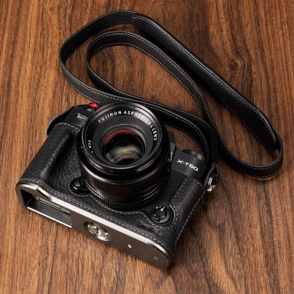SmallRig Leather halfcase kit for Fujifilm X-T50 (black) 4709