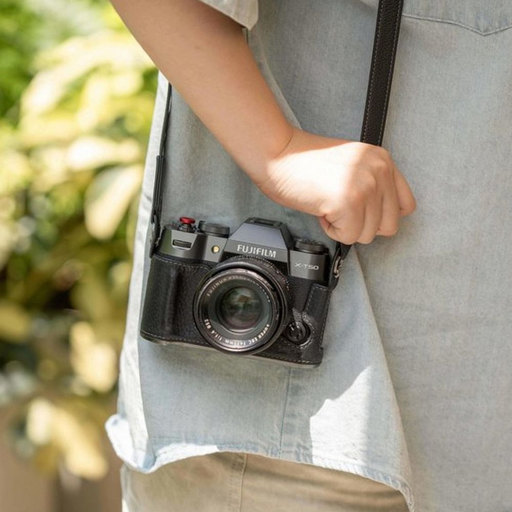 SmallRig Leather halfcase kit for Fujifilm X-T50 (black) 4709