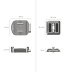 SmallRig HawkLock H38 Arca-Swiss Quick Release Mount Plate 4486