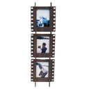 JollyLook 3 "Mini" photo frames, brown coloured