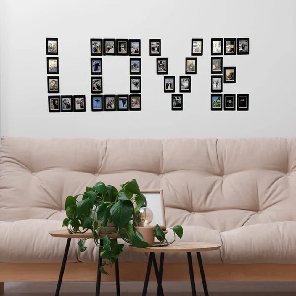 JollyLook Decorative frames (SET of 10), Brown coloured