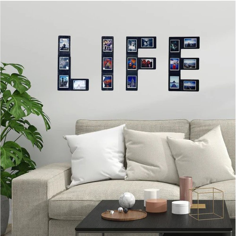 JollyLook Decorative frames (SET of 10), Brown coloured